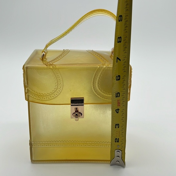 NWT Jelly Box Purse - Yellow - Picture 13 of 13